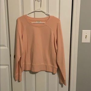 Madewell pink crew neck